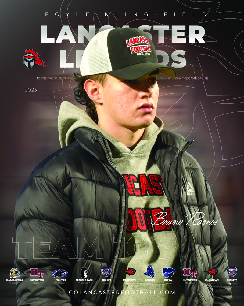 2023 Ramos Lancaster Football Poster