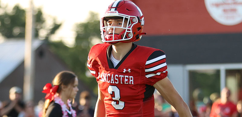 Tyler Tedesco hitting the field