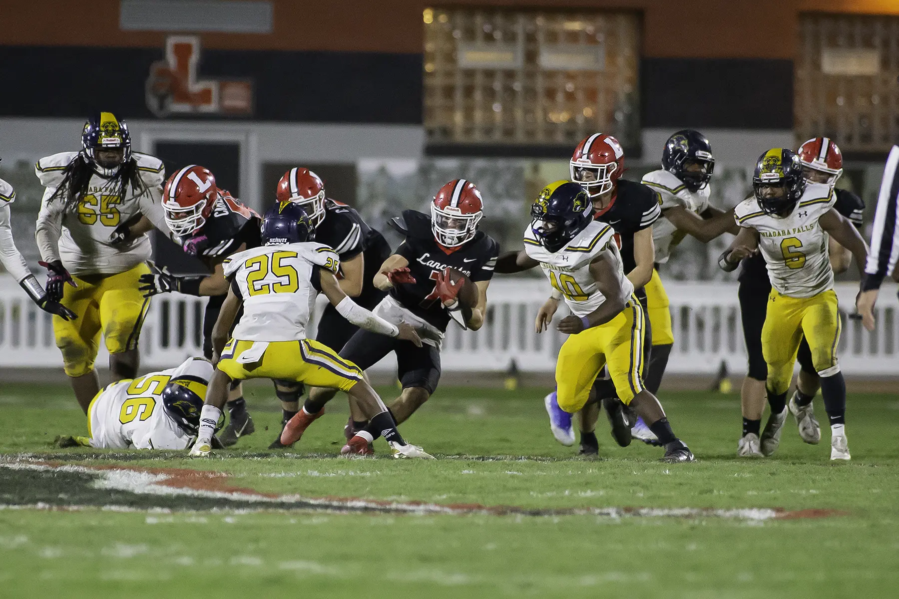 Lancaster RB hitting the hole