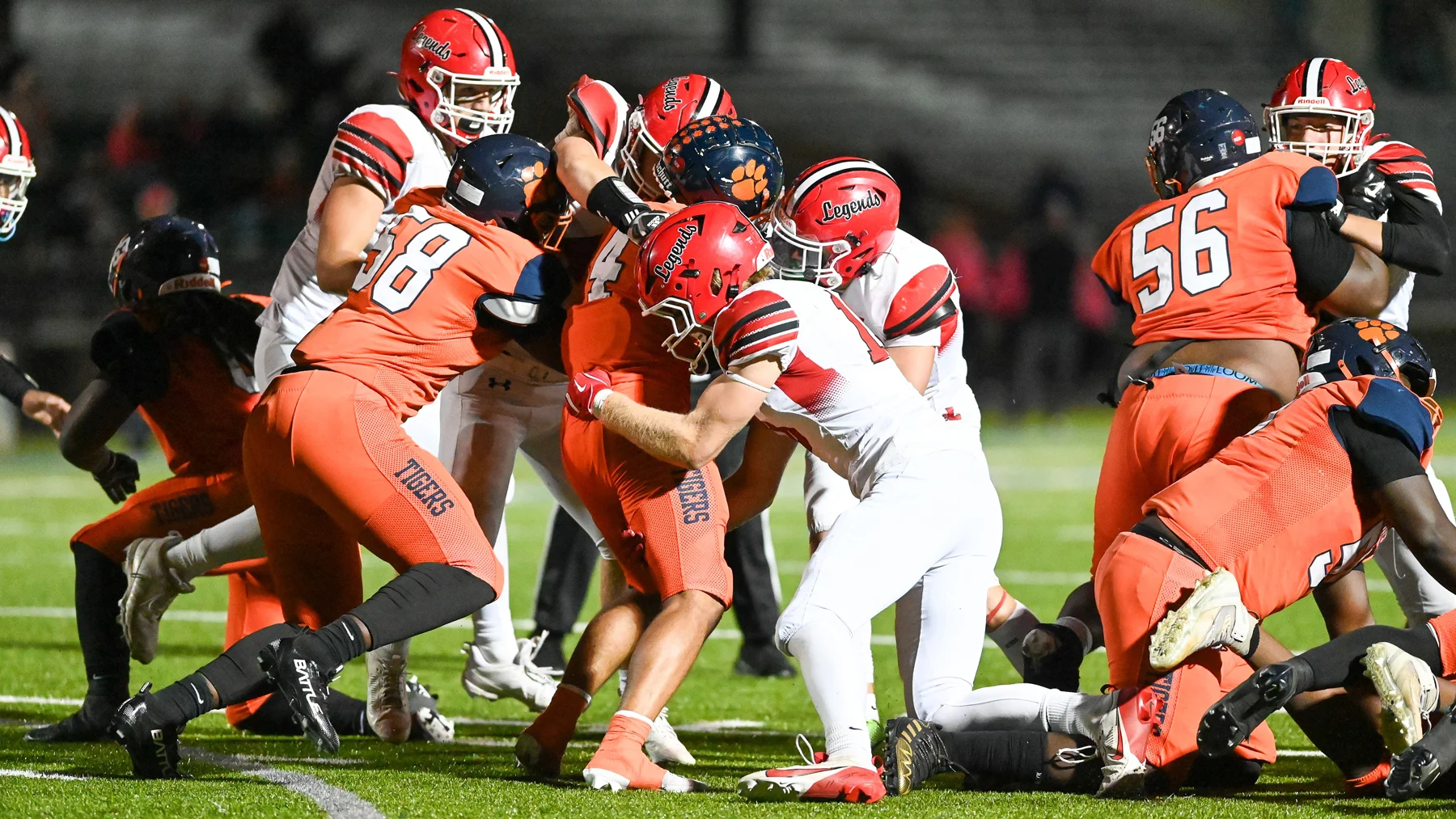 Lancaster defense making the stop