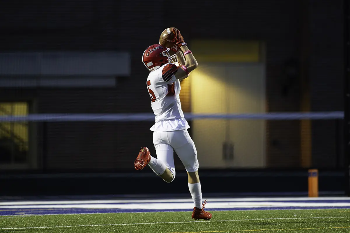 Lancaster WR with the catch