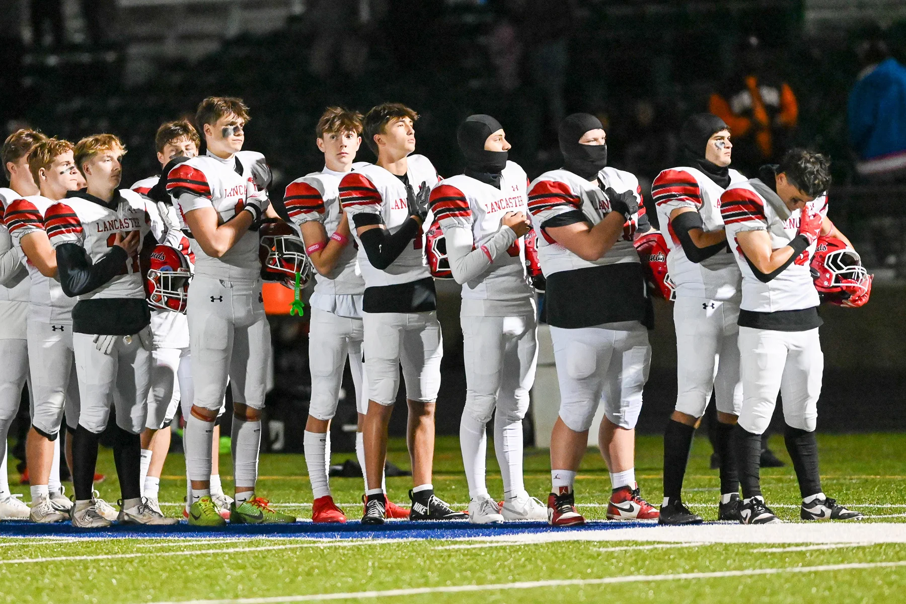 Lancaster during the National Anthem