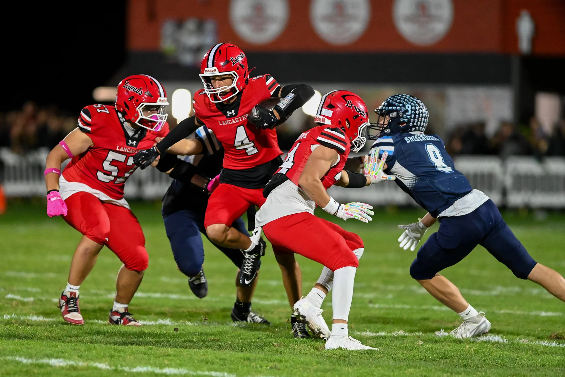 WR going thru traffic