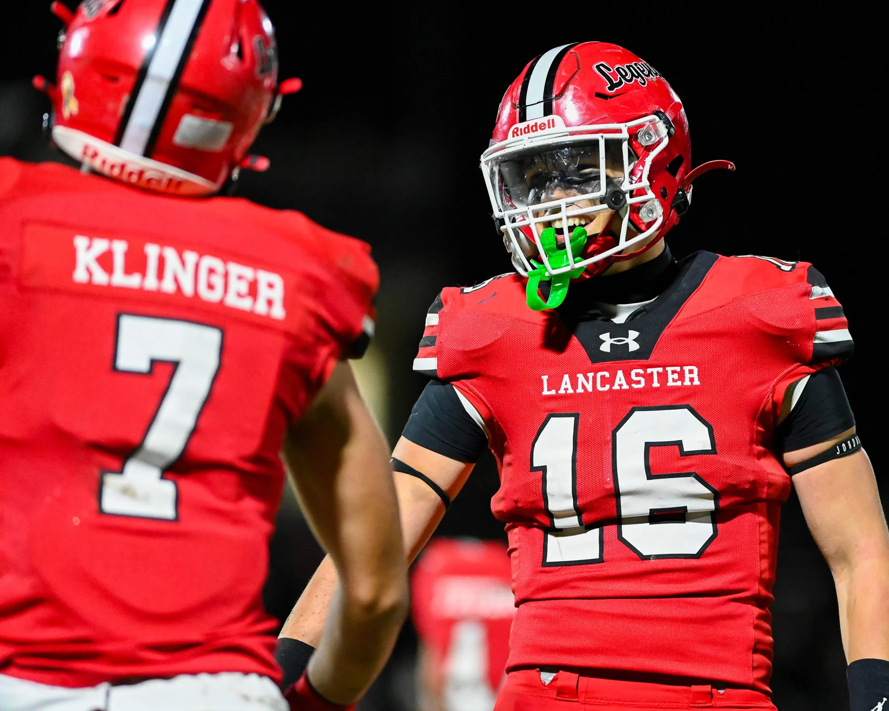 Legends with the handshakes