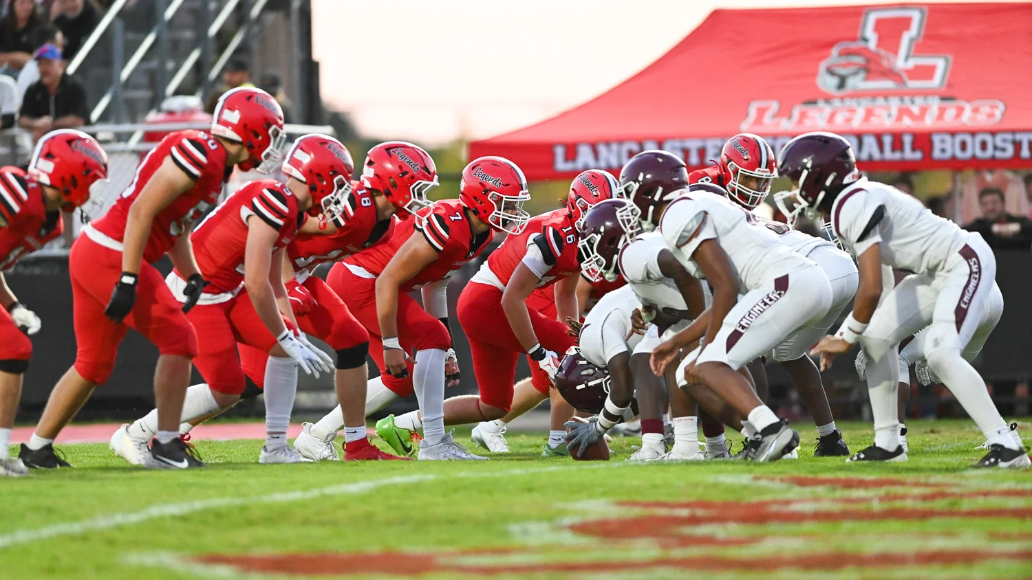 Punt return team ready