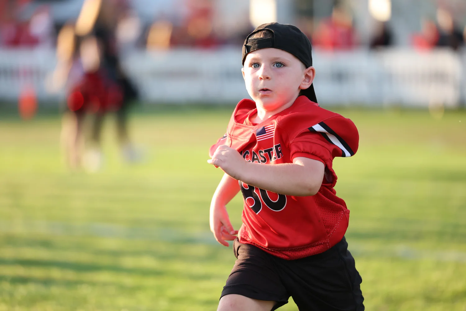 Getting on the field for a Future Legend
