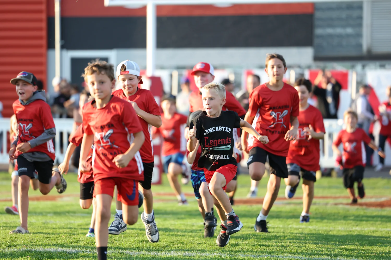 Future Legends on the field
