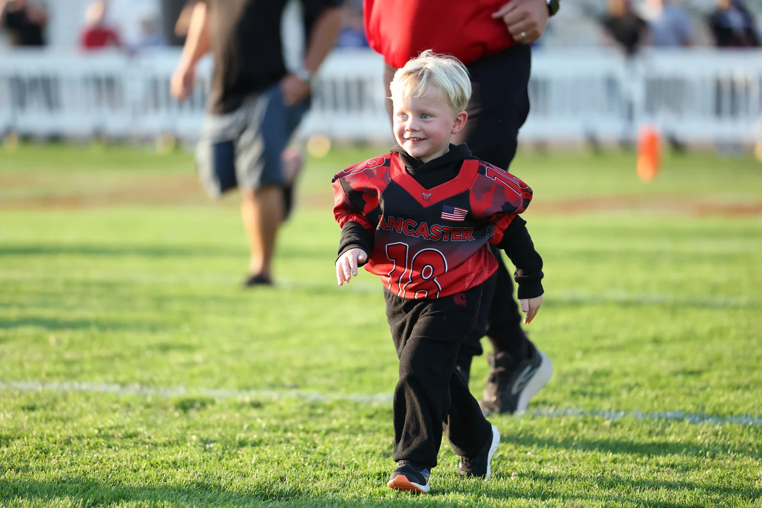 The smallest Legend on the field