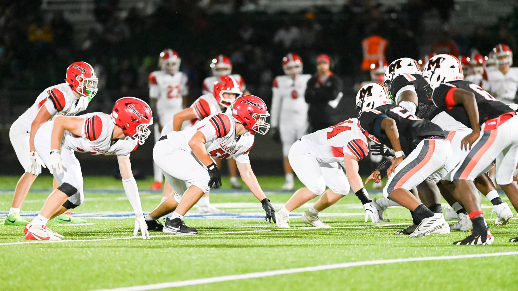 Defense set for the play