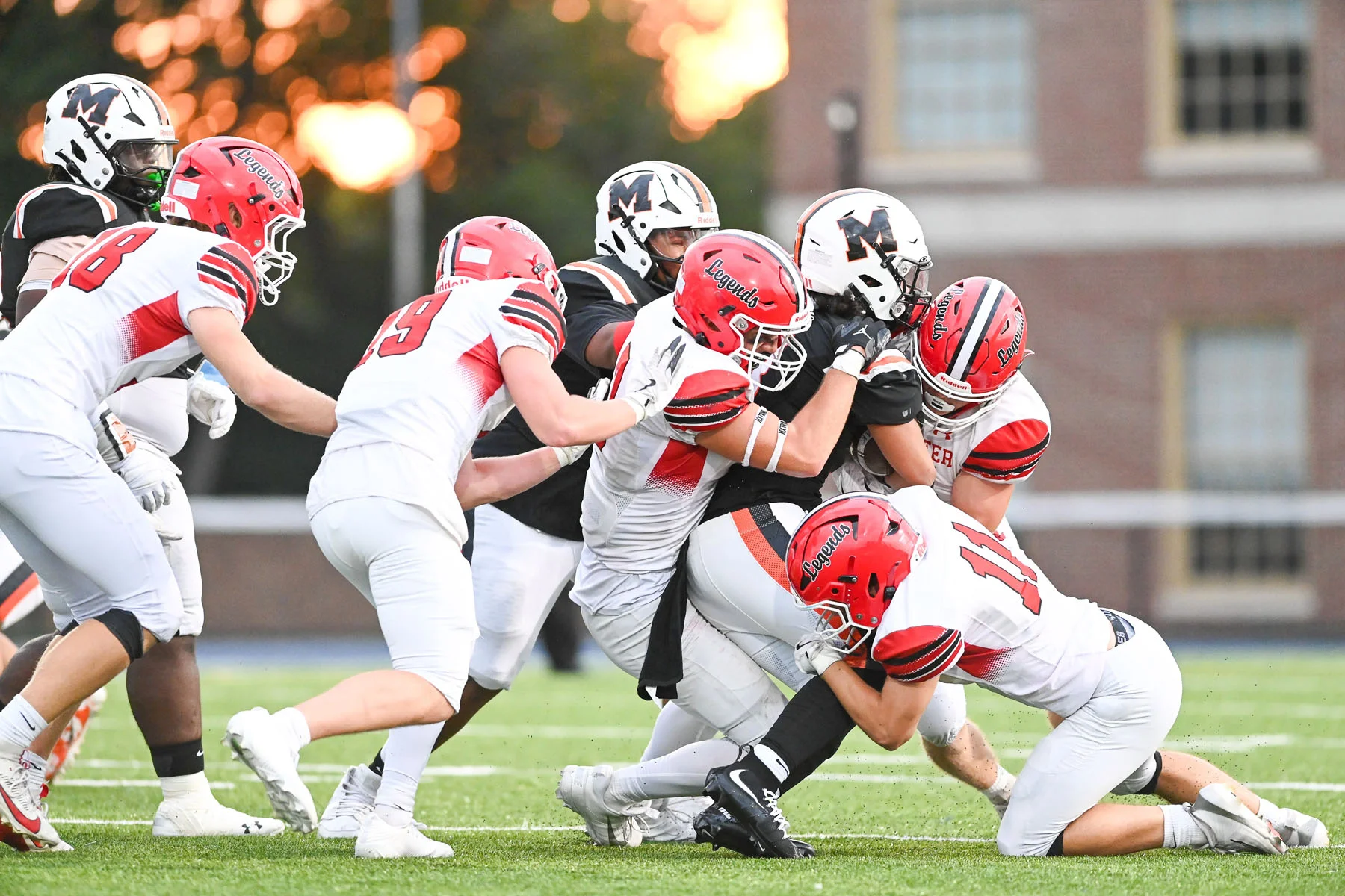 Gang tackle against Mckinley