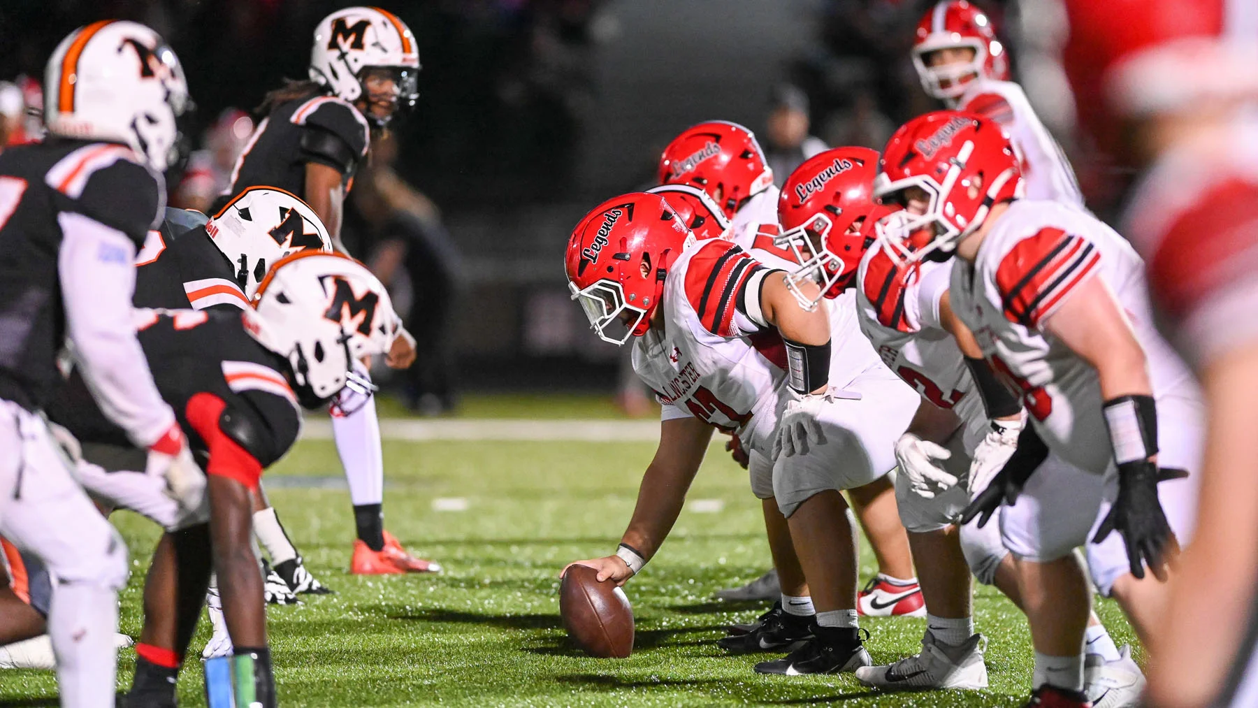Lancaster offensive line set