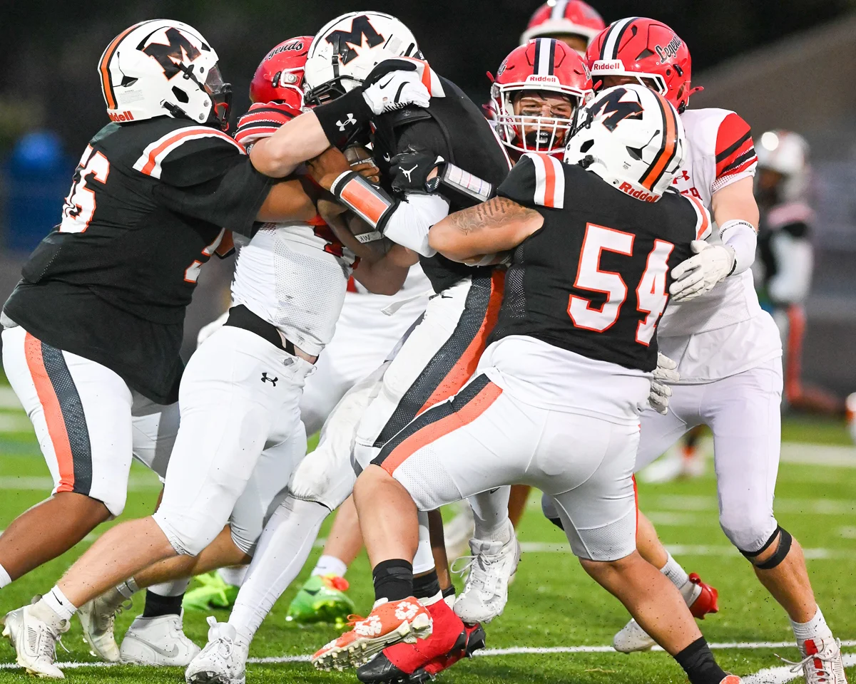 Lancaster Defense making the stop