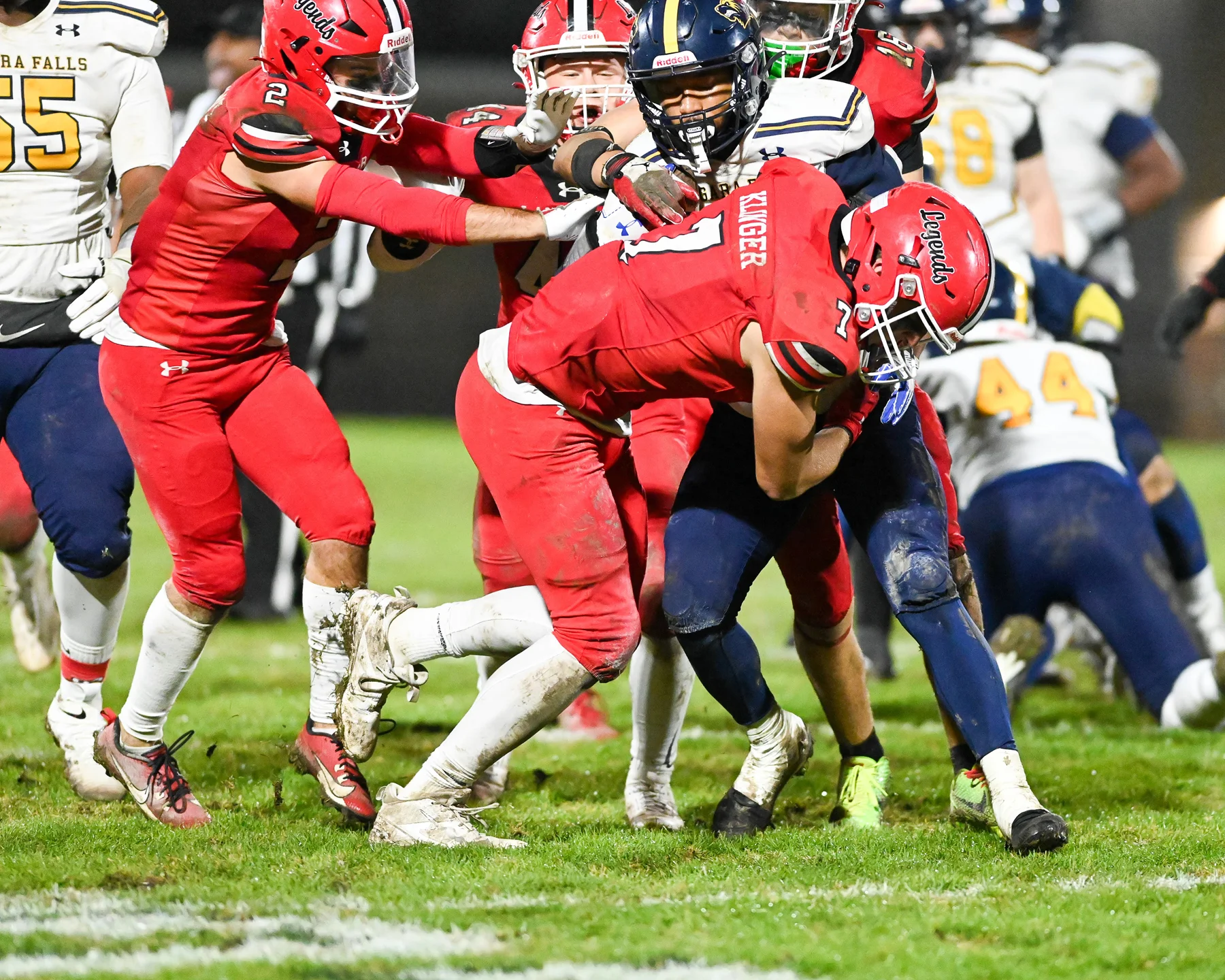 DLine making the stop