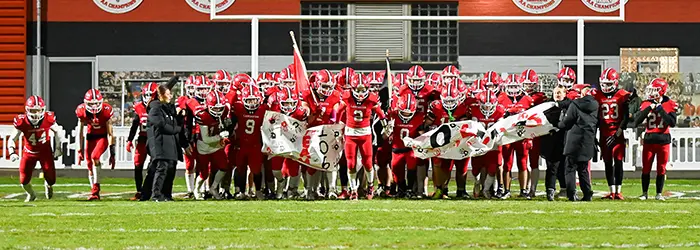 Lancaster Football hitting the field