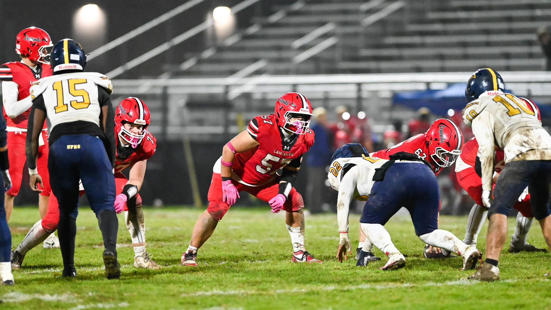 Line ready for the snap