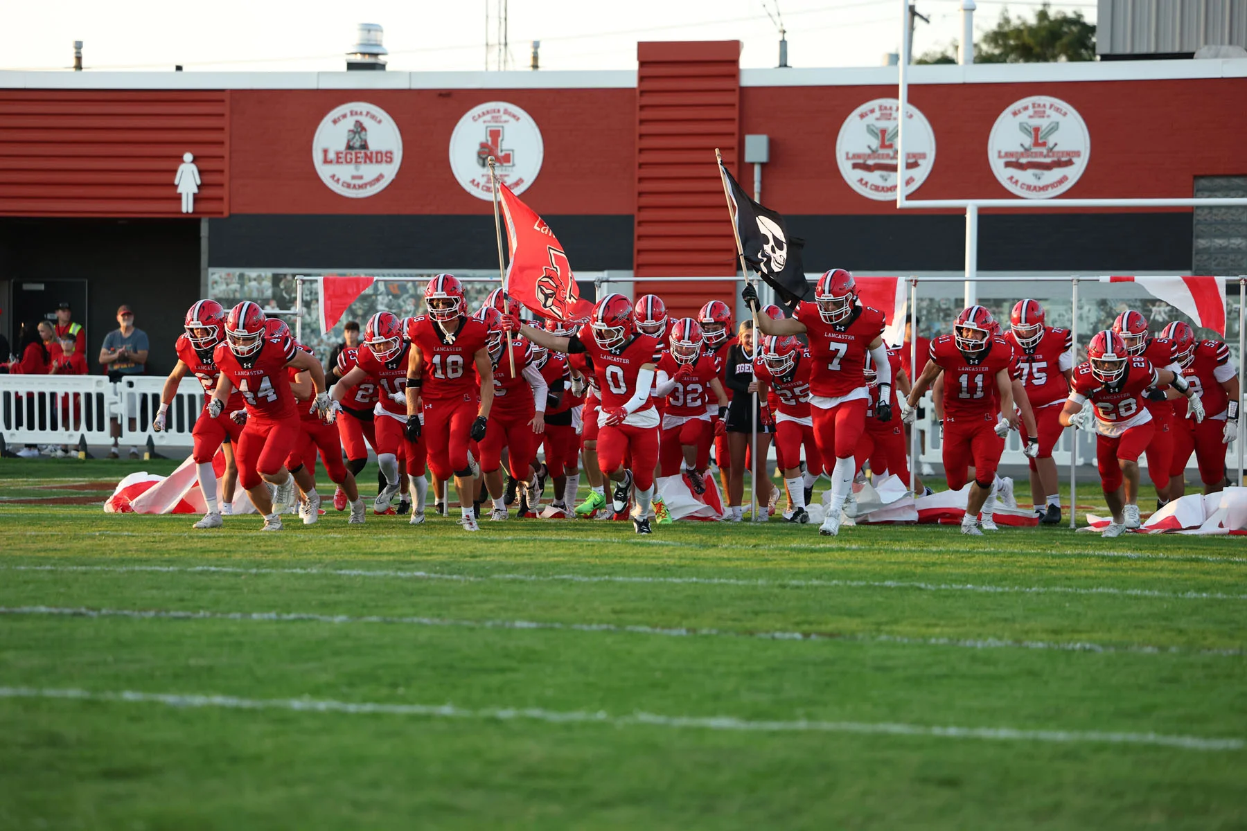 Legends hitting the field