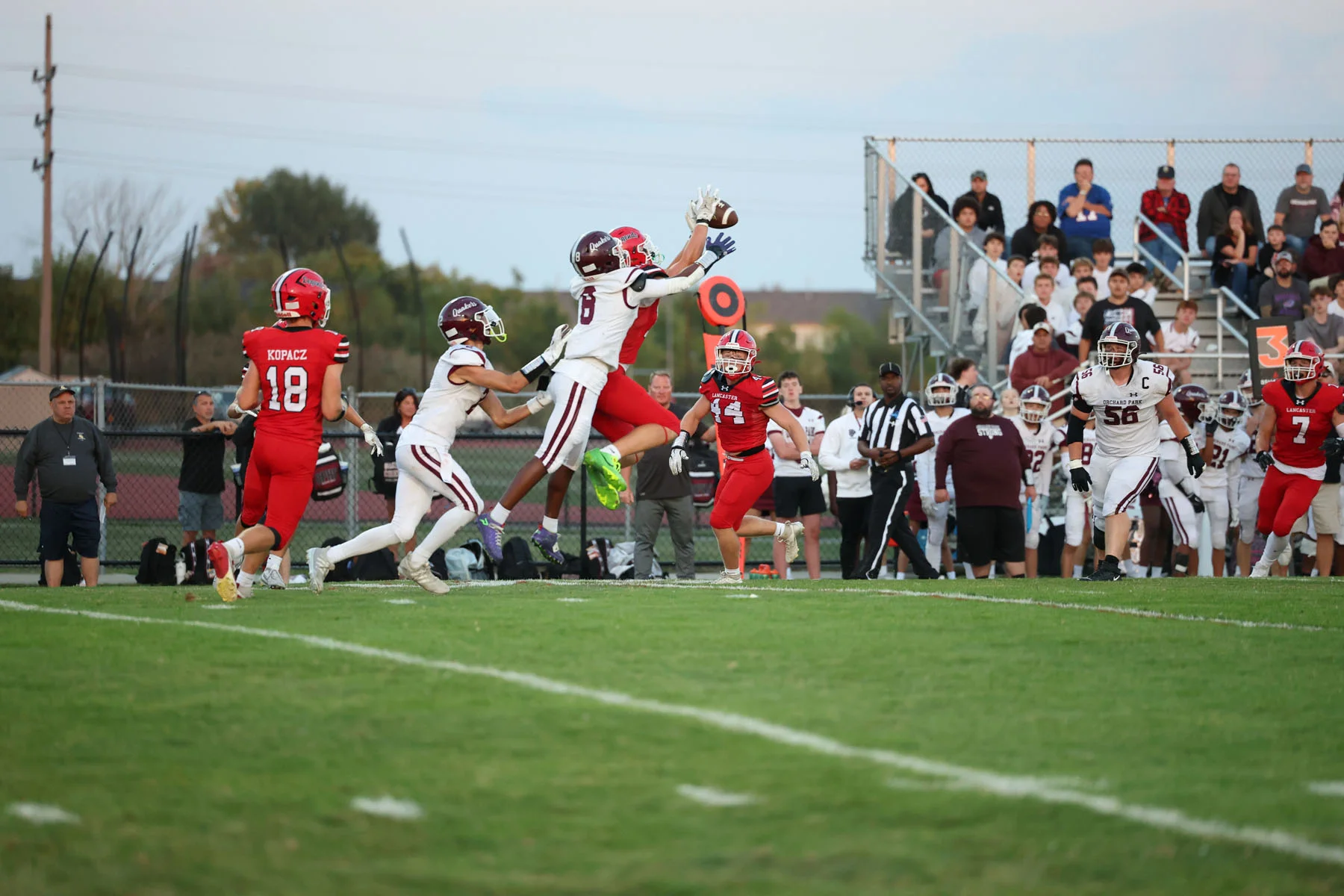 Lancaster with the INT