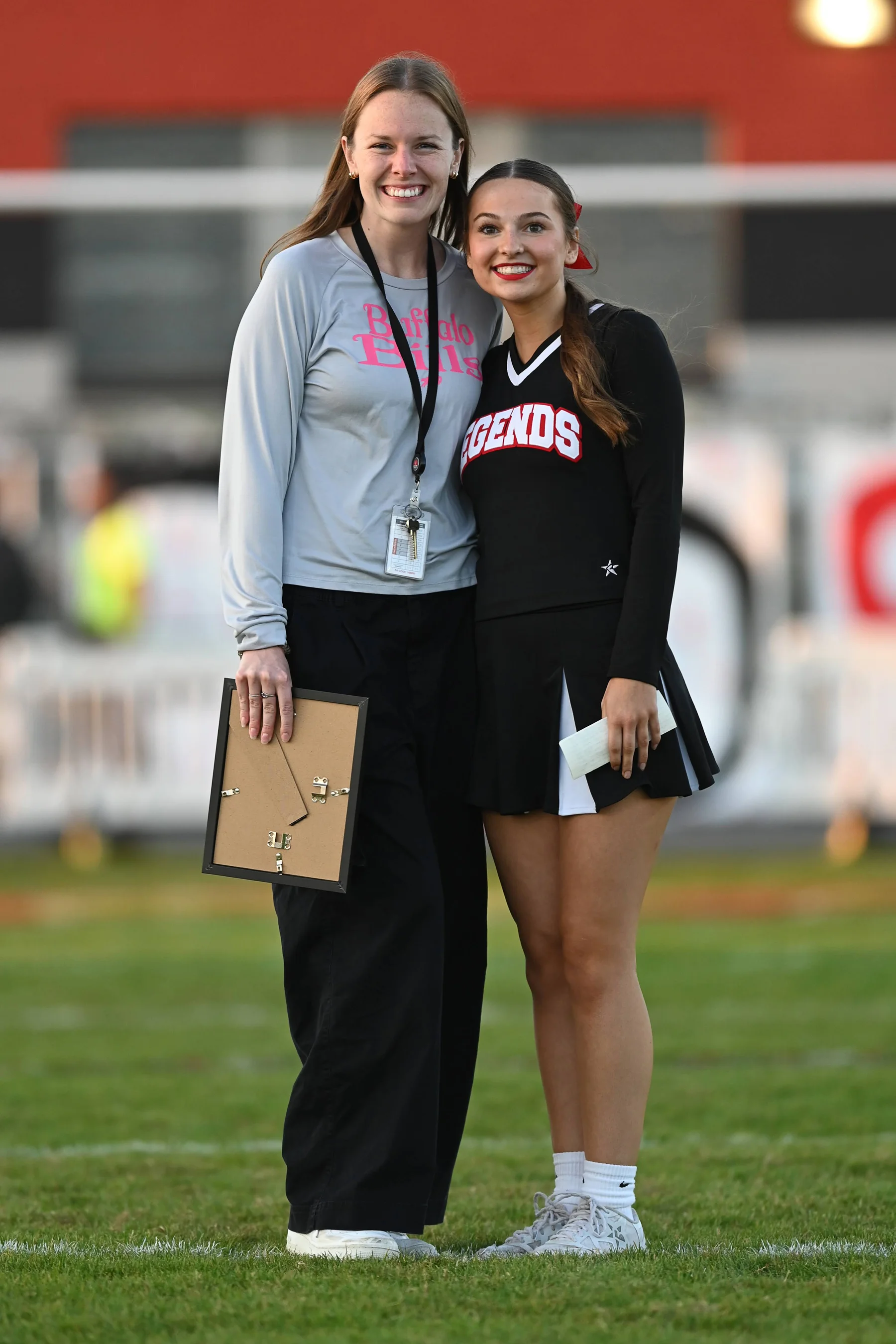 QB looking to pass the ball down field for Brockport