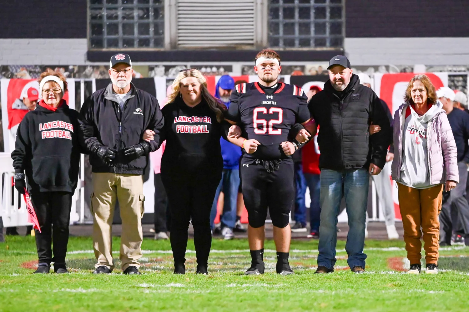 Lancaster Senior Gavin Smith and Family