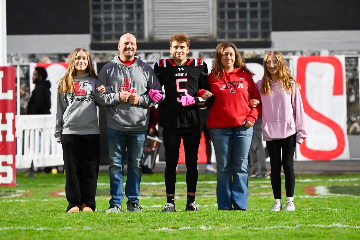 Lancaster Senior Jake Kosowski and Family