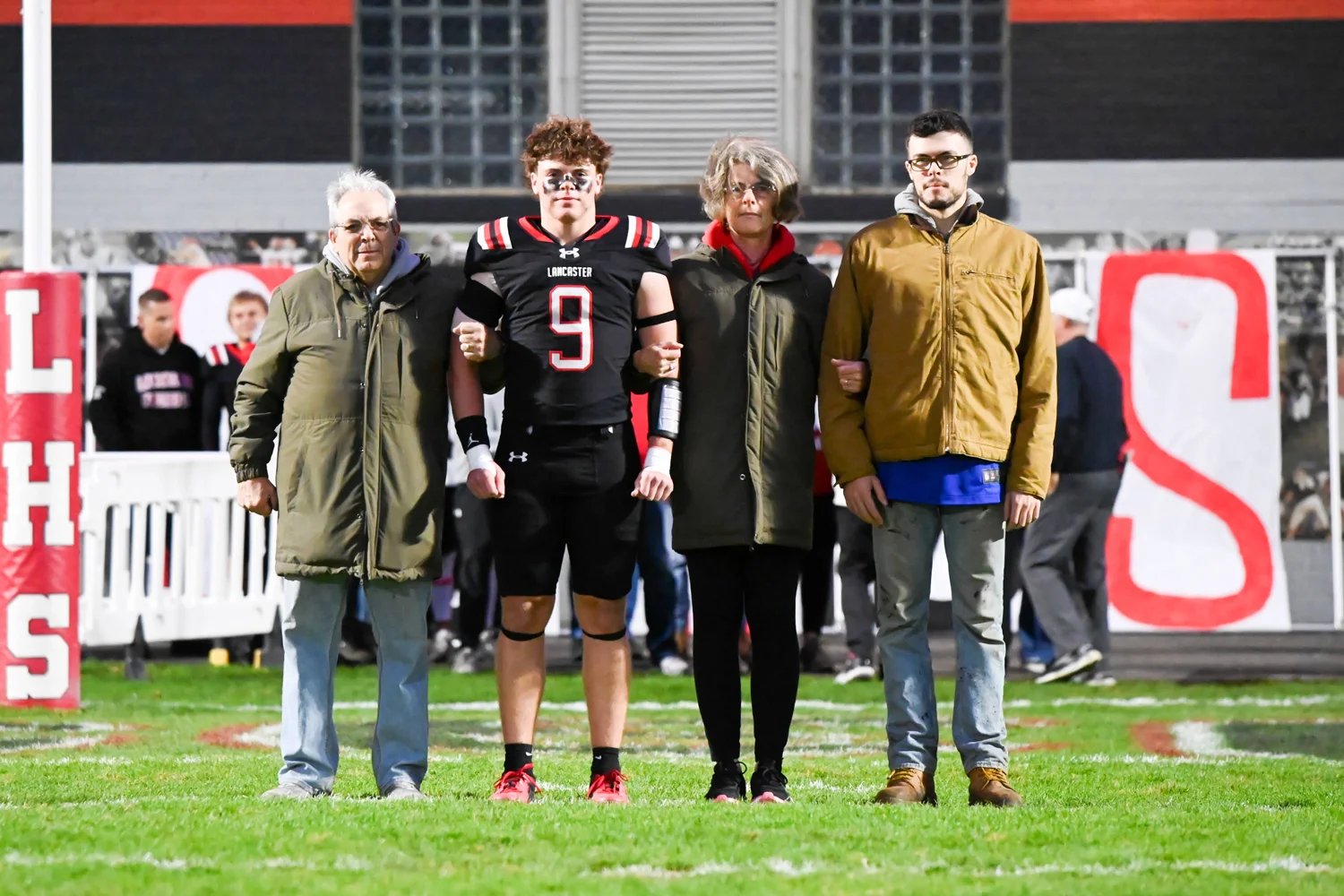 Lancaster Senior Joseph Knauber and Family